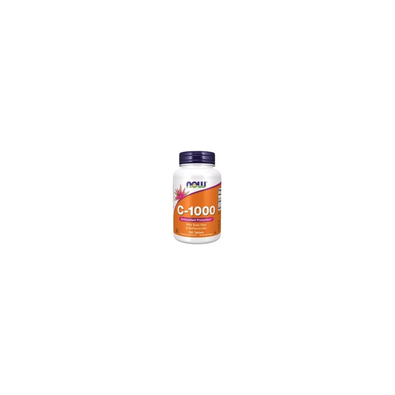 Vitamina C con rosa mosqueta y bioflavonoides