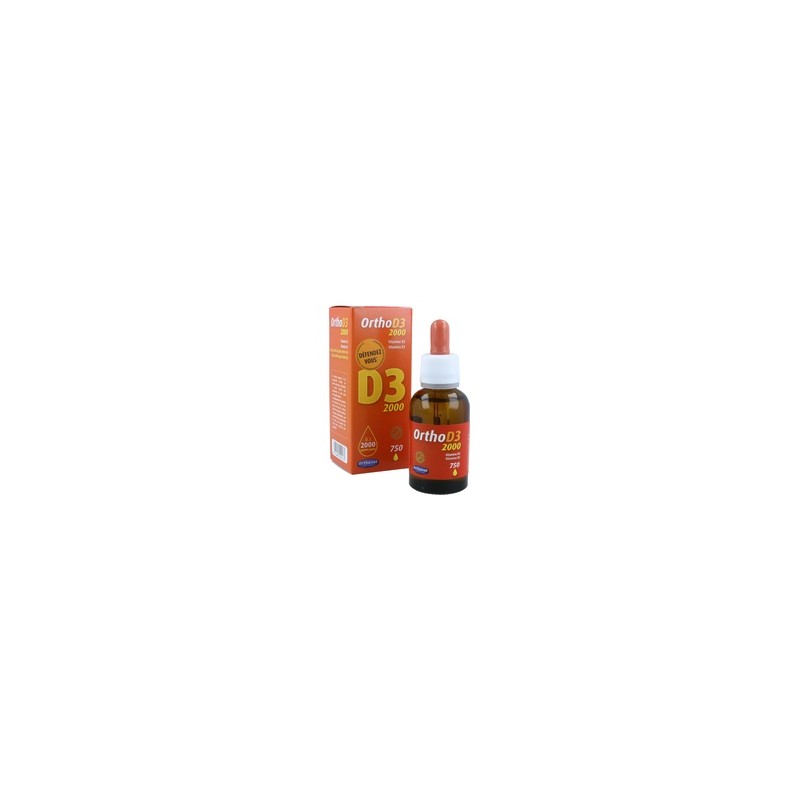 Vitamina Ortho D3 2000Ui 750 gotas